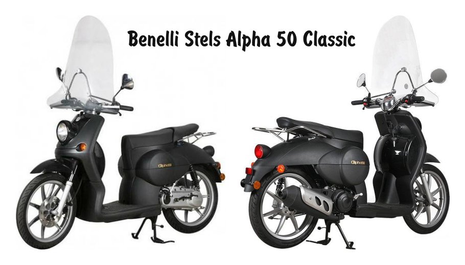  Stels Alpha-50 Benelli Classic